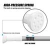 Adjustable Shower Curtain Pole Telescopic Curtain Pole Extendable Curtain Pole Shower Curtain Rod No Drill Curtain Rod
