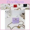 Stylish Mini Pu Leather Crossbody Bag For Kids With Trendy Chain Design And Waterproof Features