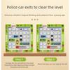 Pädagogisches Puzzlespiel für Kinder zum logischen Denken, zur Konzentration, Parkplatz mit beweglichen Fahrzeugen, Labyrinth-Spielzeug