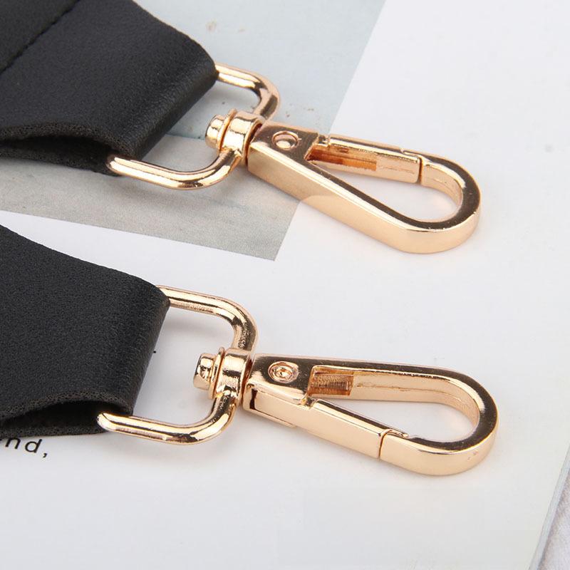 Adjustable Black Shoulder Strap for Bags - Unisex Replacement Strap Accessory