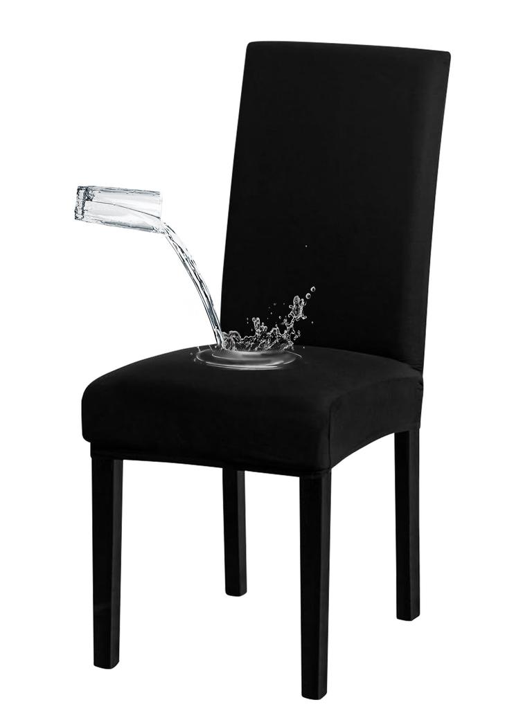 Dining Room Chair Covers Stretch Dining Chair Covers Removable Washable Kitchen Chair Covers Chair Protector Covers for Dining Room,Party,Hotel