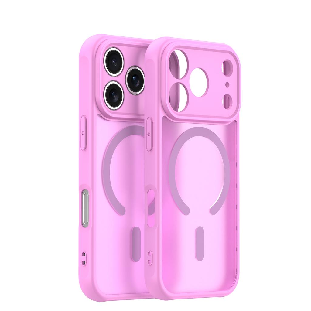 iPhone 17 Pro Magsafe Phone Case,Magnetic Shockproof Magsafe Phone Case,Bumper Hybrid Cover for iPhone 17 Pro