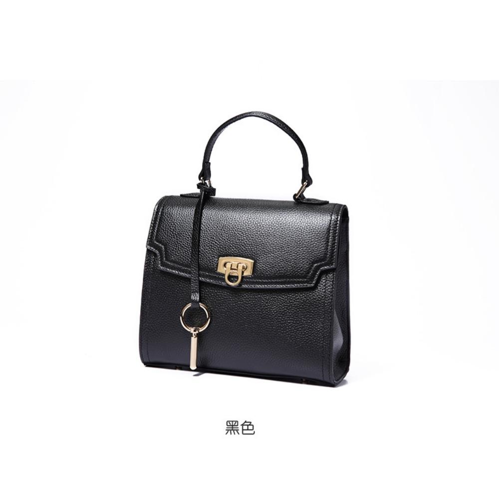 Light Luxury Leather Women's Bag Summer First-layer Cowhide Shoulder Bag Women's Versatile Portable Messenger Small Square Bag