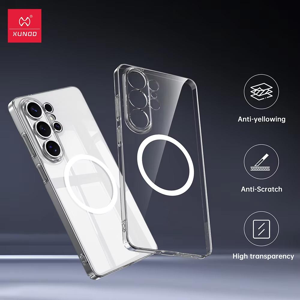 for Samsung Galaxy S26 Ultra Magnetich Case. Camera Protection Ultra Transparency PC Clear Cover, Thin&Lightweight