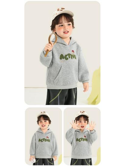 Kaka Panda Huvtröja för Barn - Casual Topp för Pojkar och Flickor Vår/Höst