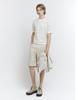CONCEPTS1ONE Washable Striped Crew Neck Short Sleeve Knit Sweater 10056527/056527 [2Color]