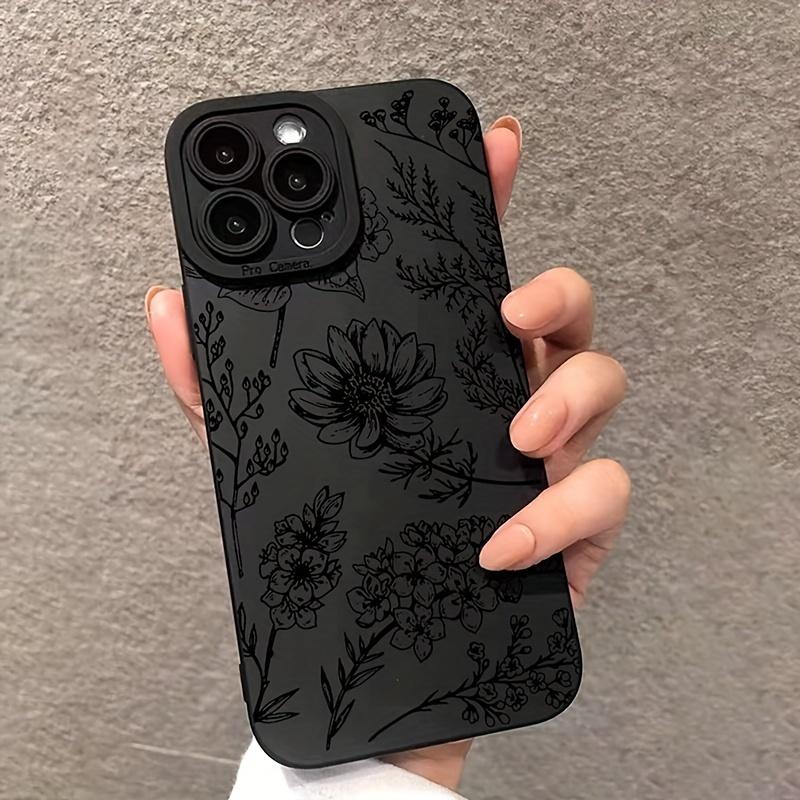 

Графический чехол для телефона с цветочным узором для iPhone 15 14 13 12 11 x XR Xs SE2 SE 8 7 plus pro Max mini силиконовая задняя крышка for iphone13(6.1 )