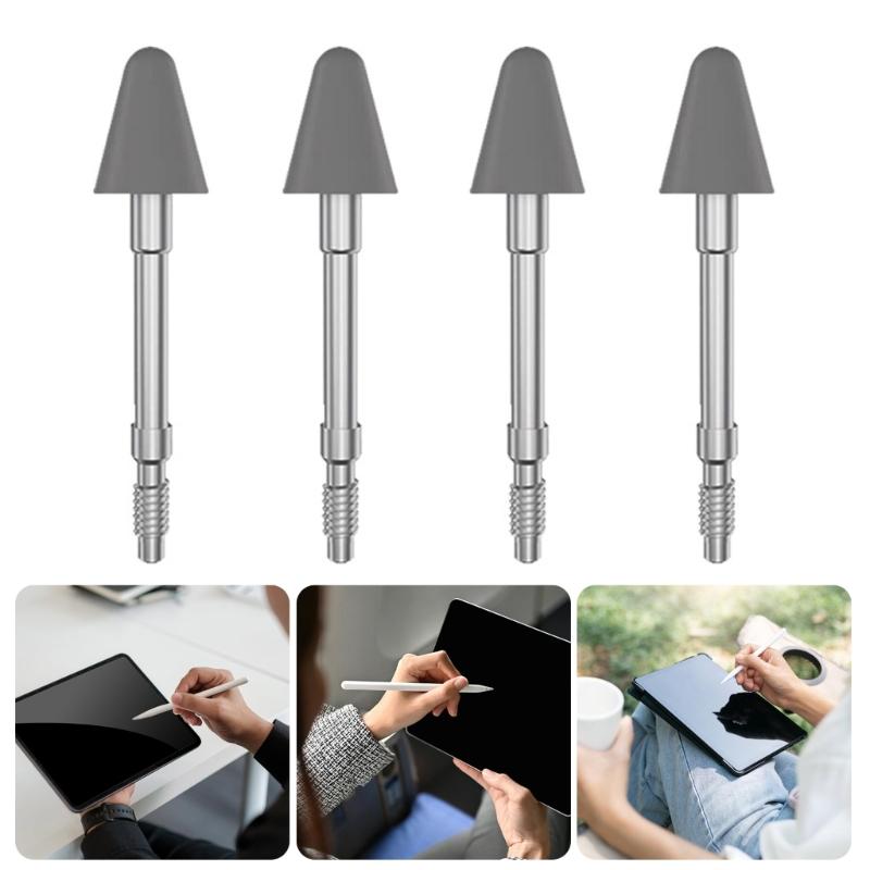 Premium Handwriting Pen Replacement Nibs 4 Pack Without Slip Design Sensitivity for Precise Digital Writing and Drawing