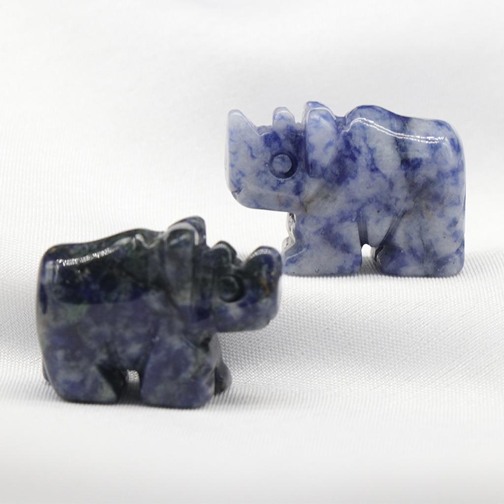 1 τμχ Άγαλμα ρινόκερου Φυσικές πέτρες Ροζ χαλαζίας Σκαλιστά ειδώλια ζώων Θεραπευτικά κρύσταλλα Διακόσμηση δωματίου Διακοσμητικό μπιχλιμπίδι χειροτεχνίας πολύτιμων λίθων