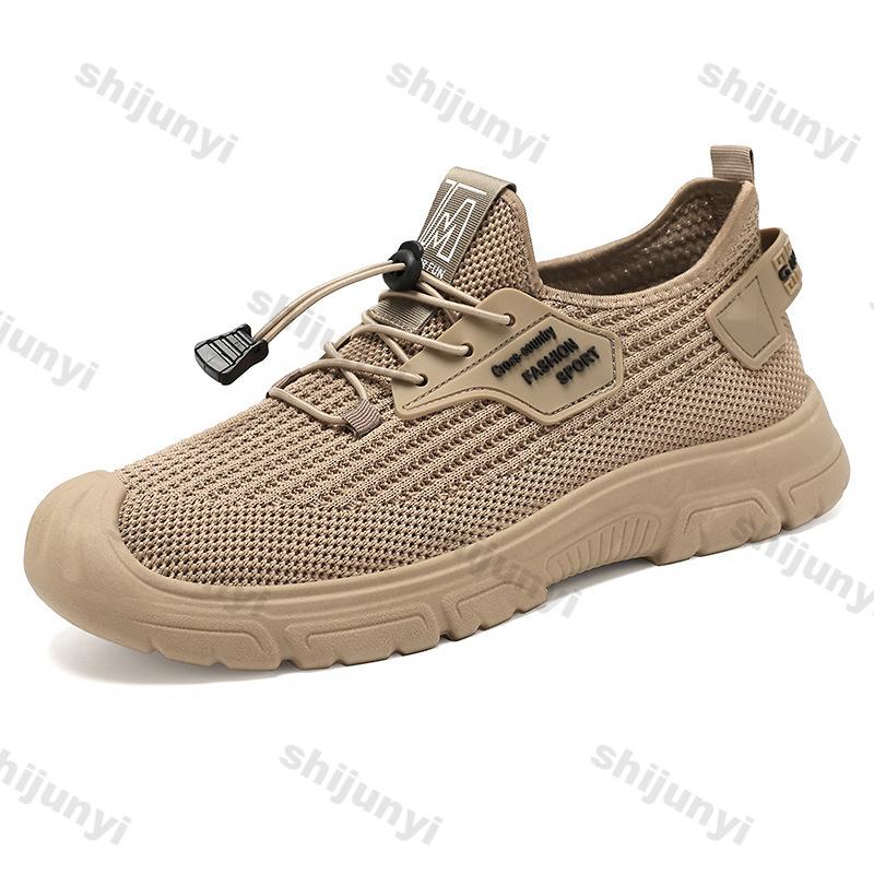 Men's Sneakers 2026 Summer New Mesh Breathable Non Slip Casual Shoes Lightweight Comfortable Fashion Vintage Vulcanized Shoes