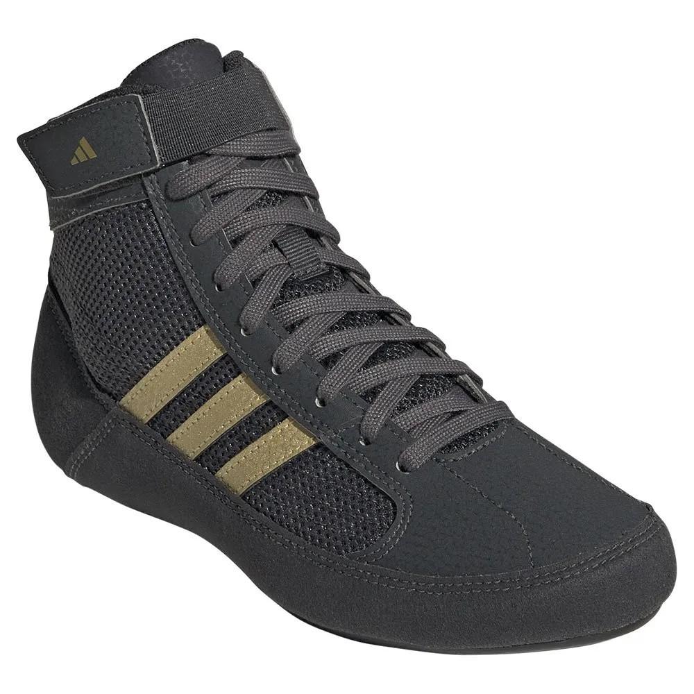 Scarpe da Wrestling Adidas Bambino Havoc Nero/Oro 35