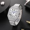 NARY Light Luxury Women's Quartz Watch - Full Diamond, Waterproof, Fashionable, Versatile, Perfect Birthday Gift