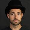 Chapeau tendance à bords plats avec ruban pour Halloween Chapeau haut de forme