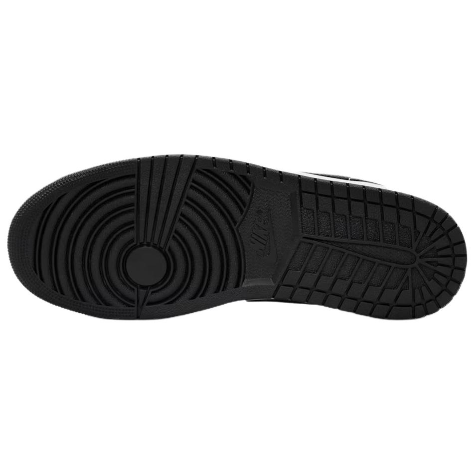 Air Jordan 1 Low Neutral Grey Summit White Pánské tenisky Infrared-23 Černé 553558-045