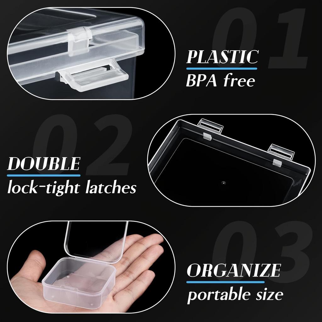 Transparent Portable Dustproof Drawer for Bead and Sundry Storage