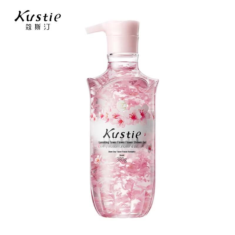 Kustie Гель для душа Лепестки сакуры