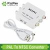 Mini PAL NTSC Bi-direction TV System Converter Switcher PAL To NTSC Dual-Way TV Composite Connection Converters 5