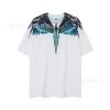 Summer Men's and Women's Same Fashion Trend T-shirt Personalized Trend Wing Printing Comfortable and Simple