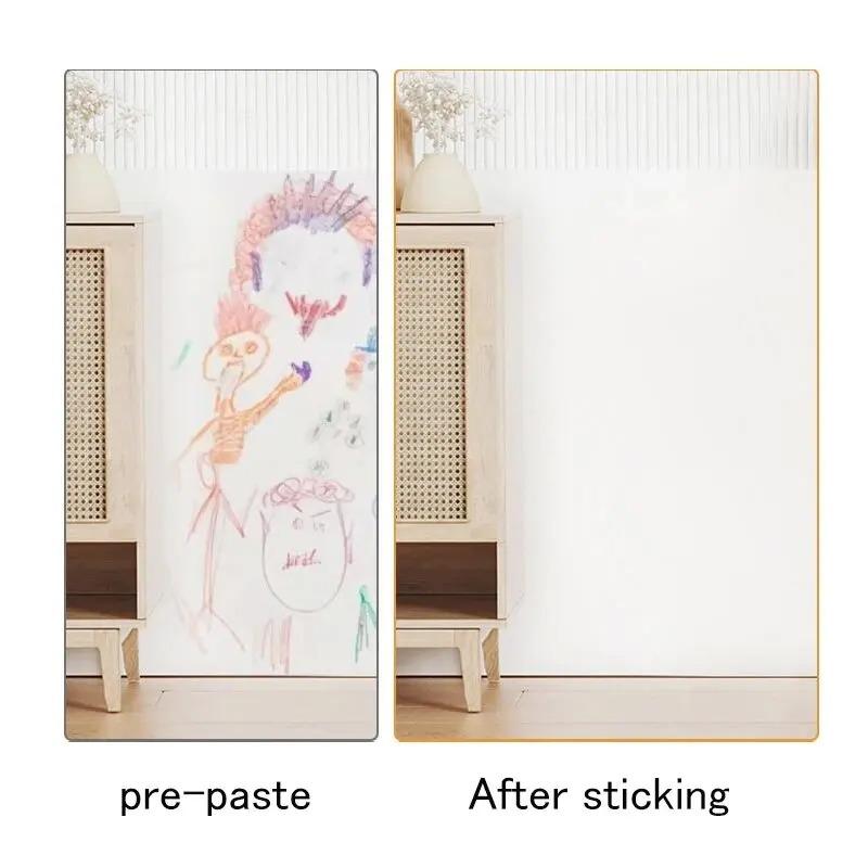 45CM self-adhesive wallpaper DIY grid background wall self-adhesive bedroom living room waterproof wall sticker home decoration