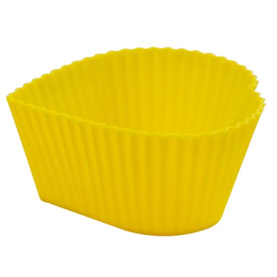 Flott nonstick bakeverktøy Safe Love Hjerteform Muffinskakeformer Baketilbehør Muffinskopper