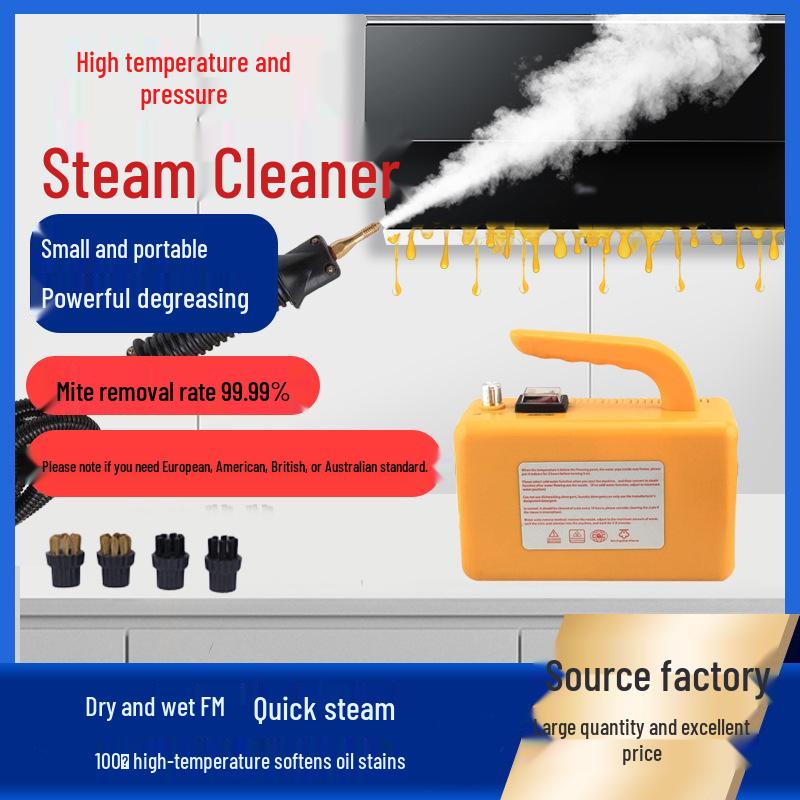 

Пароочиститель с двойным напряжением: Высокая температура и давление для очистки вытяжки и кондиционера Black Direct Gift Package