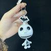 Festive Skeleton Skull Keyring With Distinctive Design Perfect For Halloween Events And Celebrations