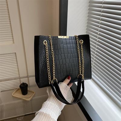 Tasche Damen Nischendesign Umhängetasche Textur Beliebt Kette Schultertasche Ausländische Mode Handtasche