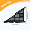 Automobile Roof Net Storage Holder with Zipper for Car Accessories