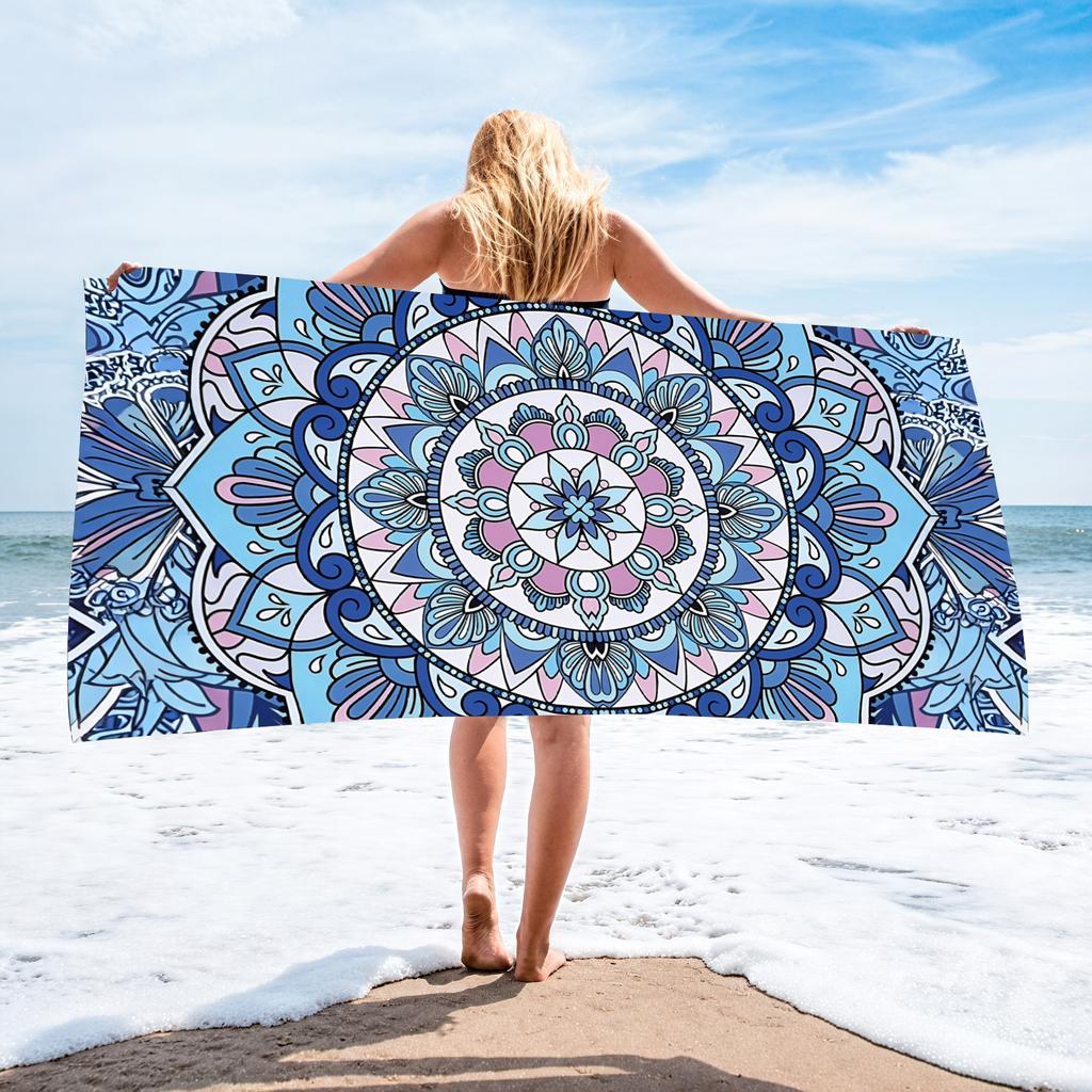 90 * 180 Beach Towel Microfiber Printing Beach Towel Absorbent Towel 2026