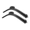 2Pcs Car Wiper Universal Sturdy U-shaped Clear Vision Effect Boneless Wipers