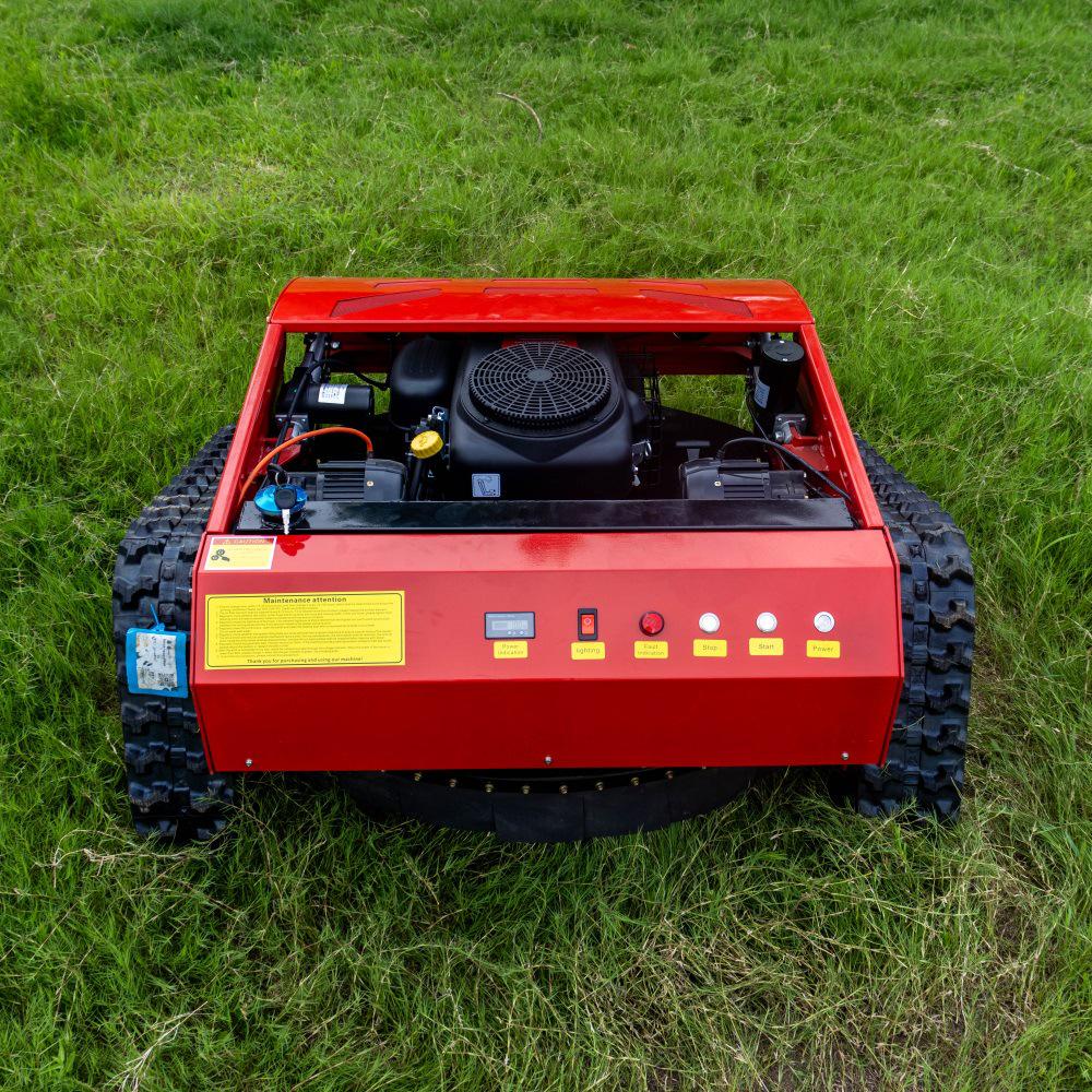 HT800A Smart Remote Control Crawler Lawn Mower & Automatic Weeder