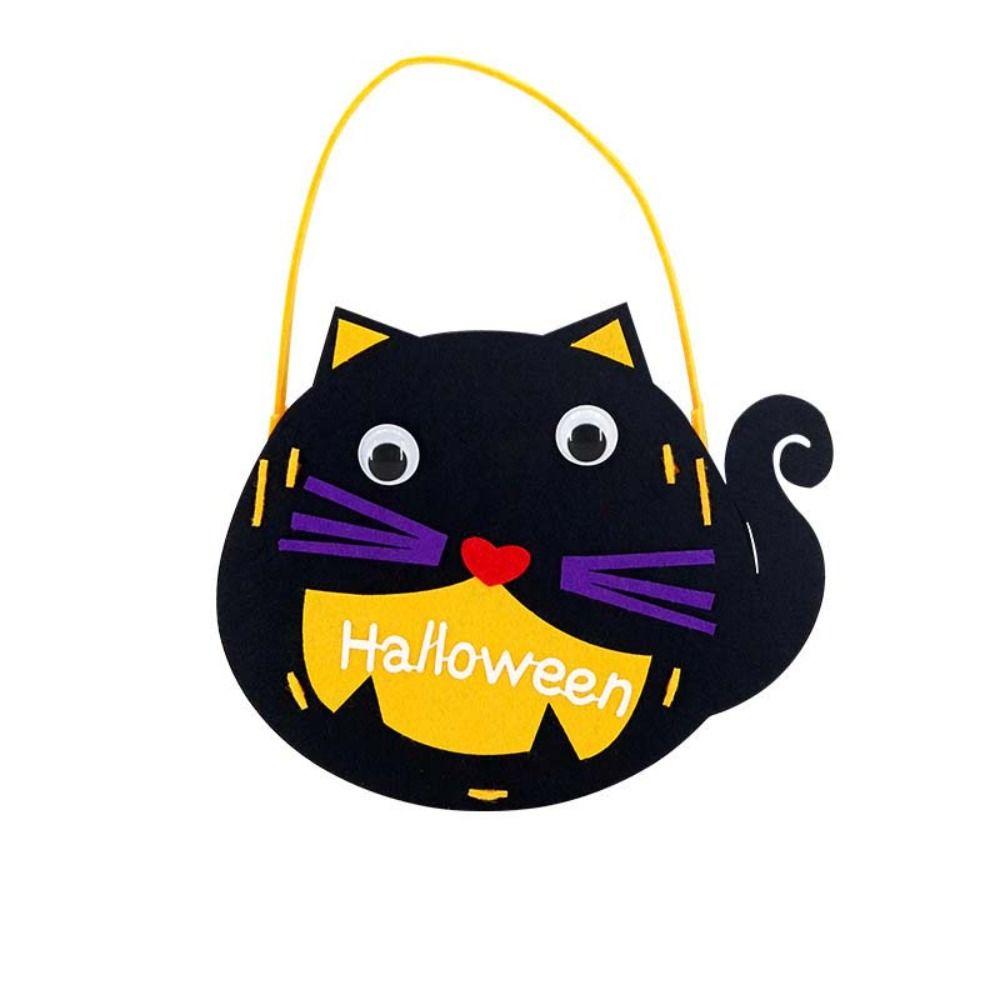 Duch Netopýr DIY Halloweenská Taška na Sladkosti Koleda Dýňová Kabelka Mateřská škola