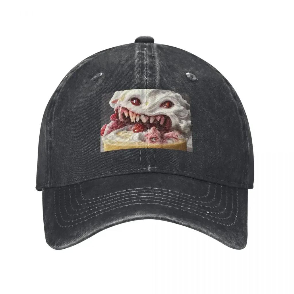 The Strawberry Cheesecake Baseball Cap Sun Caps Fishing Hat Bobble Hat Hats Man Women's