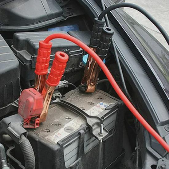 500A připojovací kabel pro vysoce odolnou autobaterii s ohnivzdornou svorkou