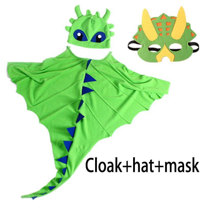 Dragon With Cloak Hat Toothless Dragon Costume Cape Anime Cosplay Christmas