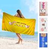 Bubu And Dudu Cute Cartoon Welcome Beach Towel Colorful Bath Towels For Girl Microfiber Quick Dry Sand Free Beach Yoga