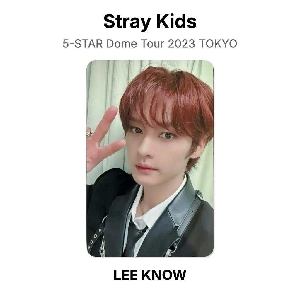 Stray Kids 5-STAR Dome Tour 2023 TOKYO Fotocarte Oficial KPOP Regalo Especial
