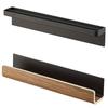 Magnet Shinto Shrine Holder Brown, Upper Part: Approx. W25 X D3.7 X H4.5cm, Lower Part: Approx. W25 X D4.7 X H5cm, RIN, Simple