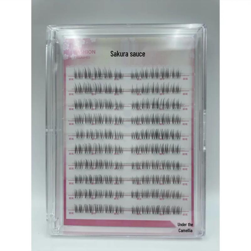 

Little Firefly Sunflower Trilogy Нижние ресницы - Ленивая Девушка Волосы Поток Сегменты, Коллекция 10 Рядов