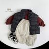 Kids Fleece Lined Thick Warm Winter Casual Sweatpants Unisex Boys Girls Fashion Kids Pants