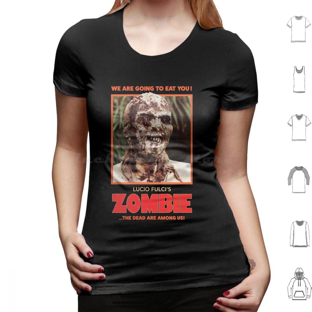 Lucio Fulcis ZombieRed T Shirt 6xl Cotton Cool Tee Luciofulci Fulci Horrormovie Horror Movies Zombies Zombie