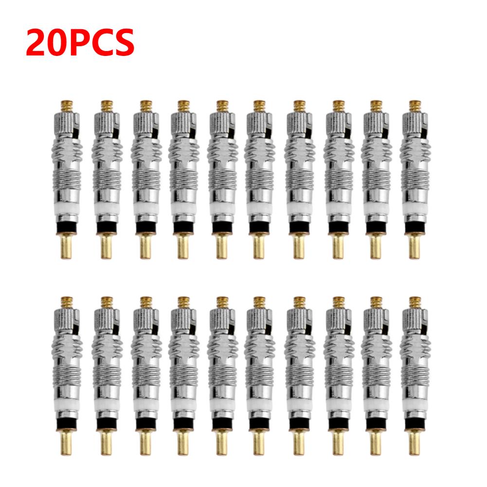 5-1000Pcs Detachable Presta Bicycle Valve Core Replacement Brass CNC FV MTB Road Bike Tire Tubes Service Parts Repair Tools