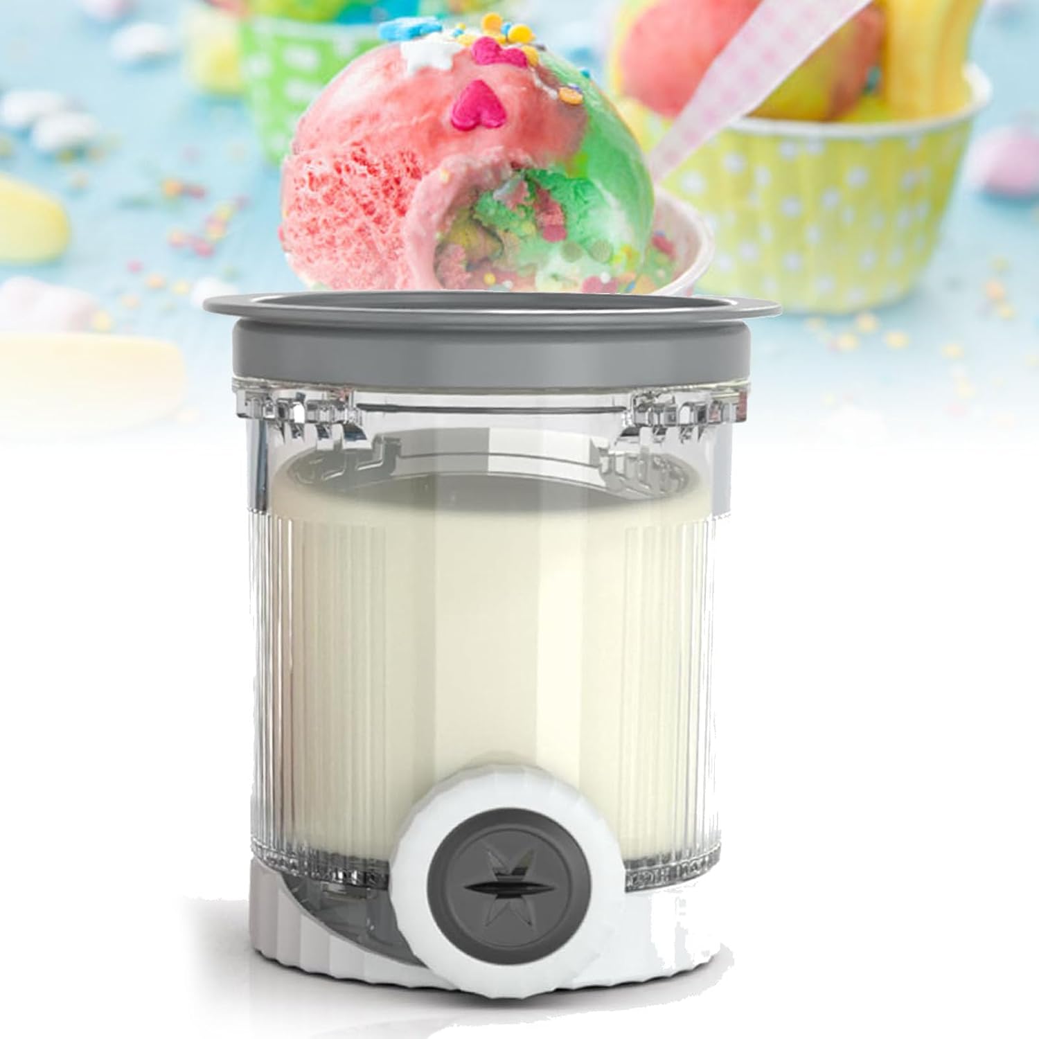 

Запасные контейнеры для Ninja Swirl от CREAMi, пинты и крышки, пинты-контейнеры Creami Swirl, совместимые с NC700