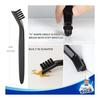 MR.SIGA crevice cleaner brush set, detail cleaning brush set, grout brush set for sinks, drains, tiles, edges, crevice brush 4 pieces