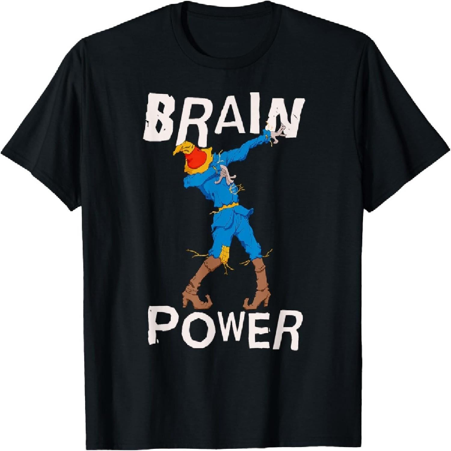 Fun Dabbing Scarecrow The Wizard of Oz Scarecrow Brain Power T-Shirt XXXXXL чёрный