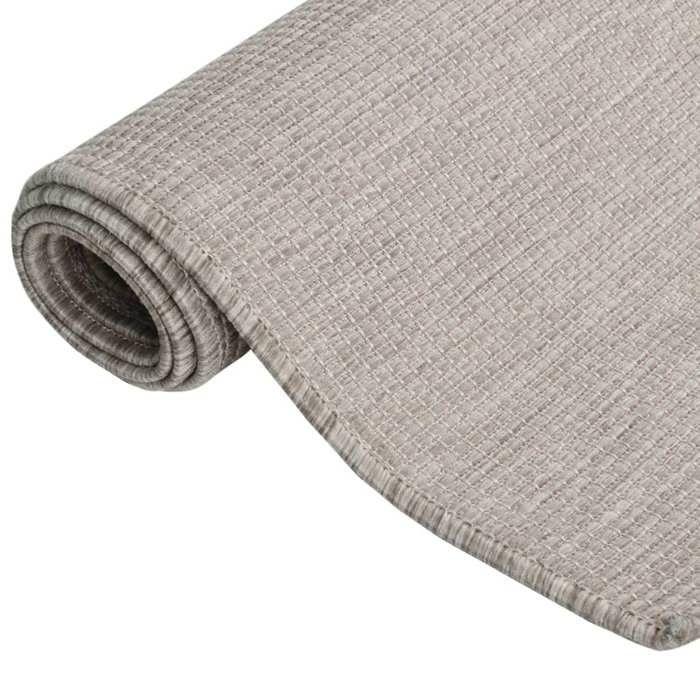 VidaXL Outdoor Flatweave Rug Protective Mat Hallway Rug Terrace Balcony Garden UV Resistance 340781