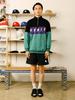 Lagpinggeo Anorak Shorts Pants [ Black ]
