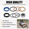 Seal Kit for Hydraulic Cylinders Used in For Bobcat 444 500 642 643 Excavators Compatible with 6803329 7137769