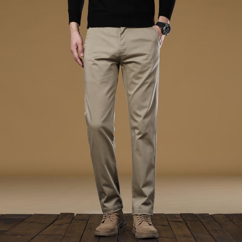 New Loose Straight Men's Business Versatile Casual Pants Trousers Slim and Personal