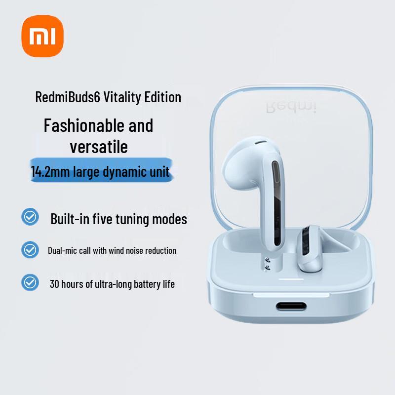 

Redmi Buds 6 Vitality Edition Bluetooth Wireless Earbuds
